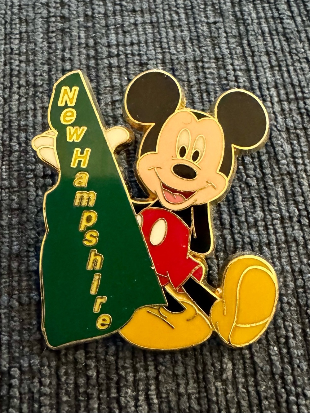 Walt Disney’s Mickey Mouse - New Hampshire State Pin